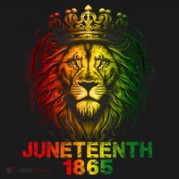 1865 Juneteenth Celebrate Lion African American Freedom Day Women's Tank Top thumb 5