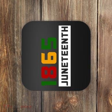 1865 Juneteenth Day Coaster