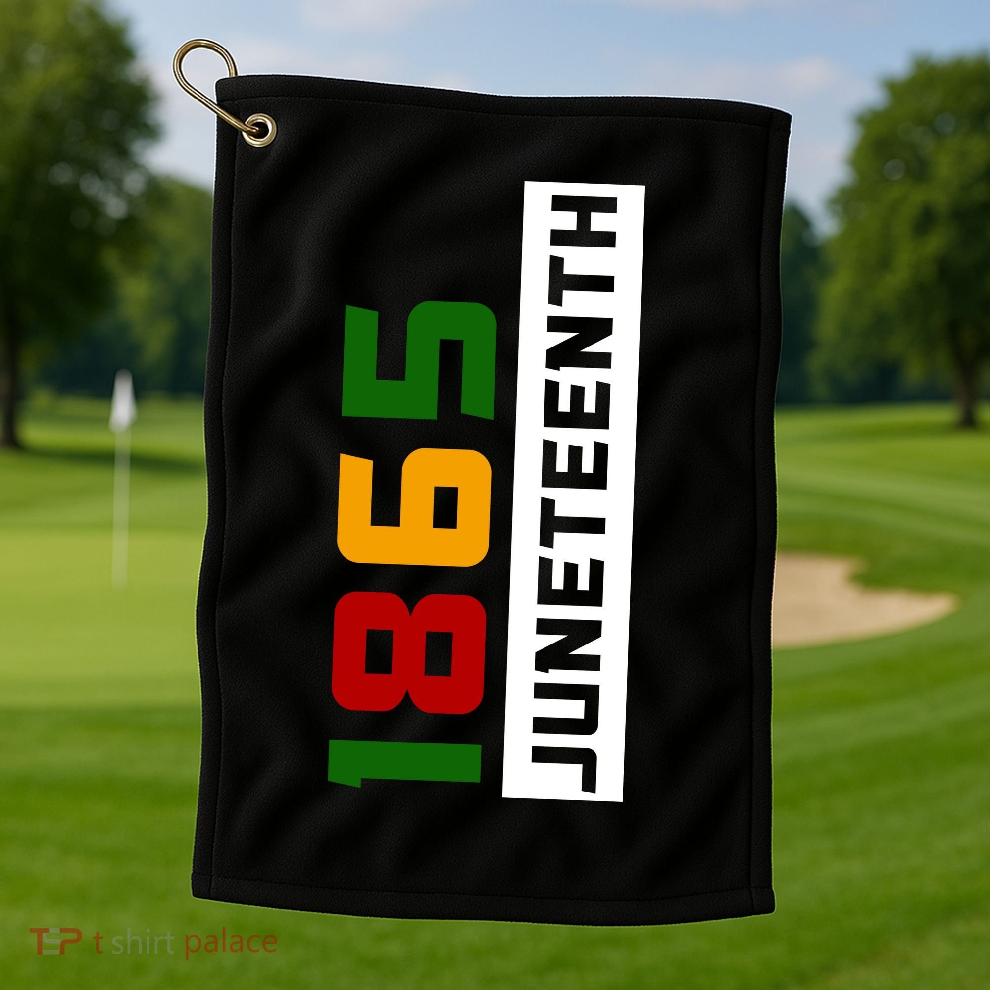 1865 Juneteenth Day Golf Towel