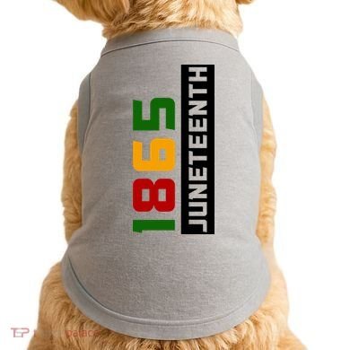 1865 Juneteenth Day Doggie Tank