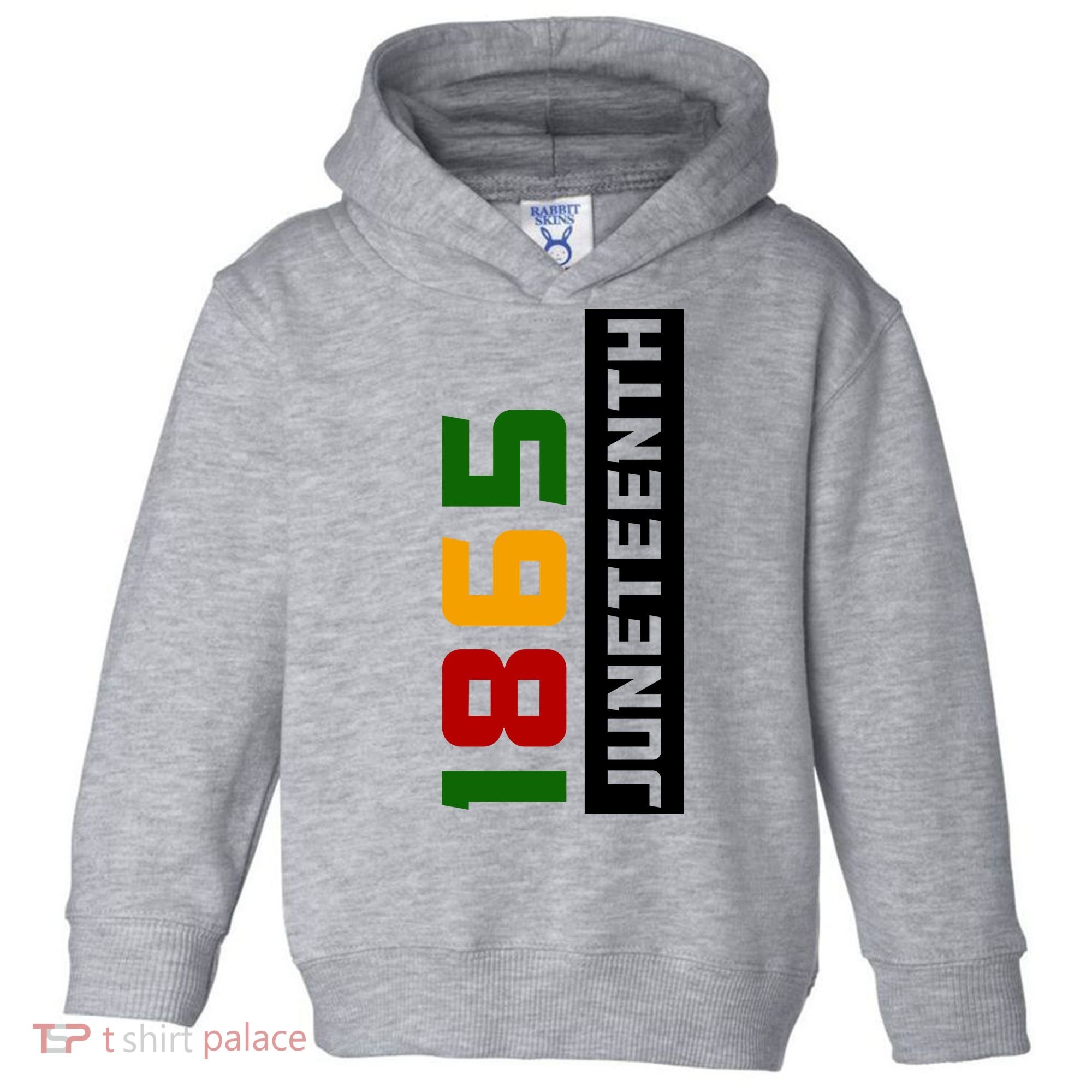1865 Juneteenth Day Toddler Hoodie