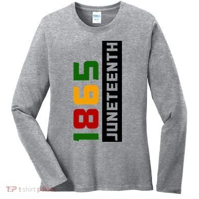 1865 Juneteenth Day Women's Long Sleeve Shirt