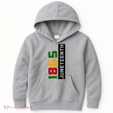 1865 Juneteenth Day Kids Hoodie