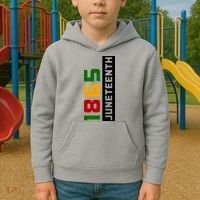 1865 Juneteenth Day Kids Hoodie thumb 2