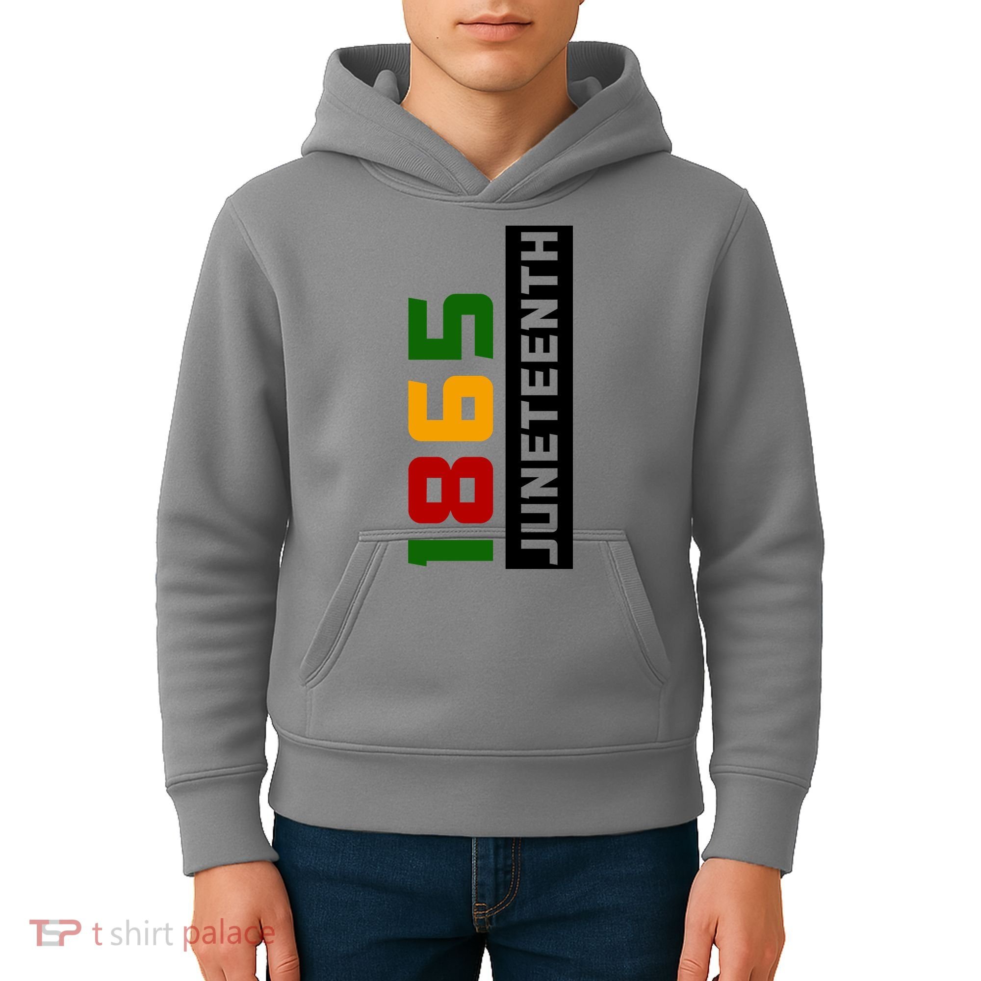 1865 Juneteenth Day Kids Hoodie