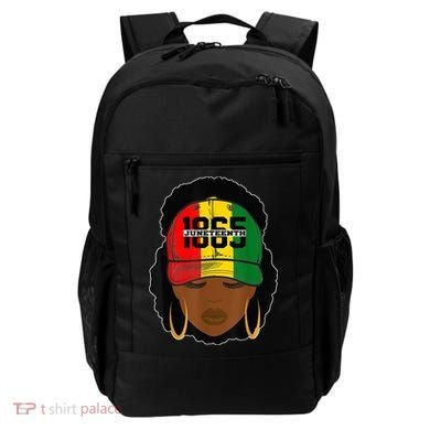 1865 Juneteenth Female Black History Month Backpack