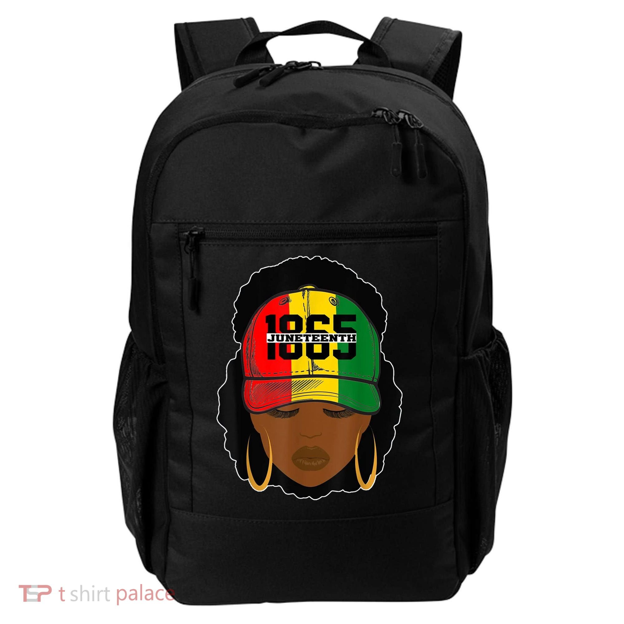 1865 Juneteenth Female Black History Month Backpack