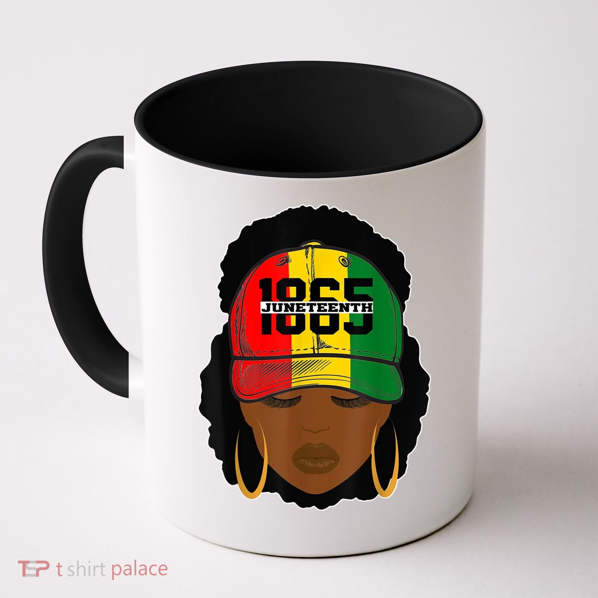 1865 Juneteenth Female Black History Month Coffee Mug