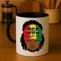 1865 Juneteenth Female Black History Month Coffee Mug thumb 4