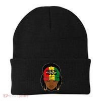 1865 Juneteenth Female Black History Month Beanie thumb 0