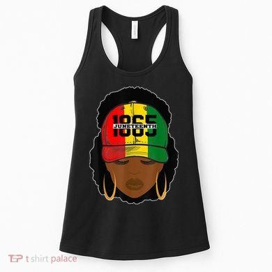 1865 Juneteenth Female Black History Month Women's Tank Top
