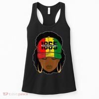 1865 Juneteenth Female Black History Month Women's Tank Top thumb 0