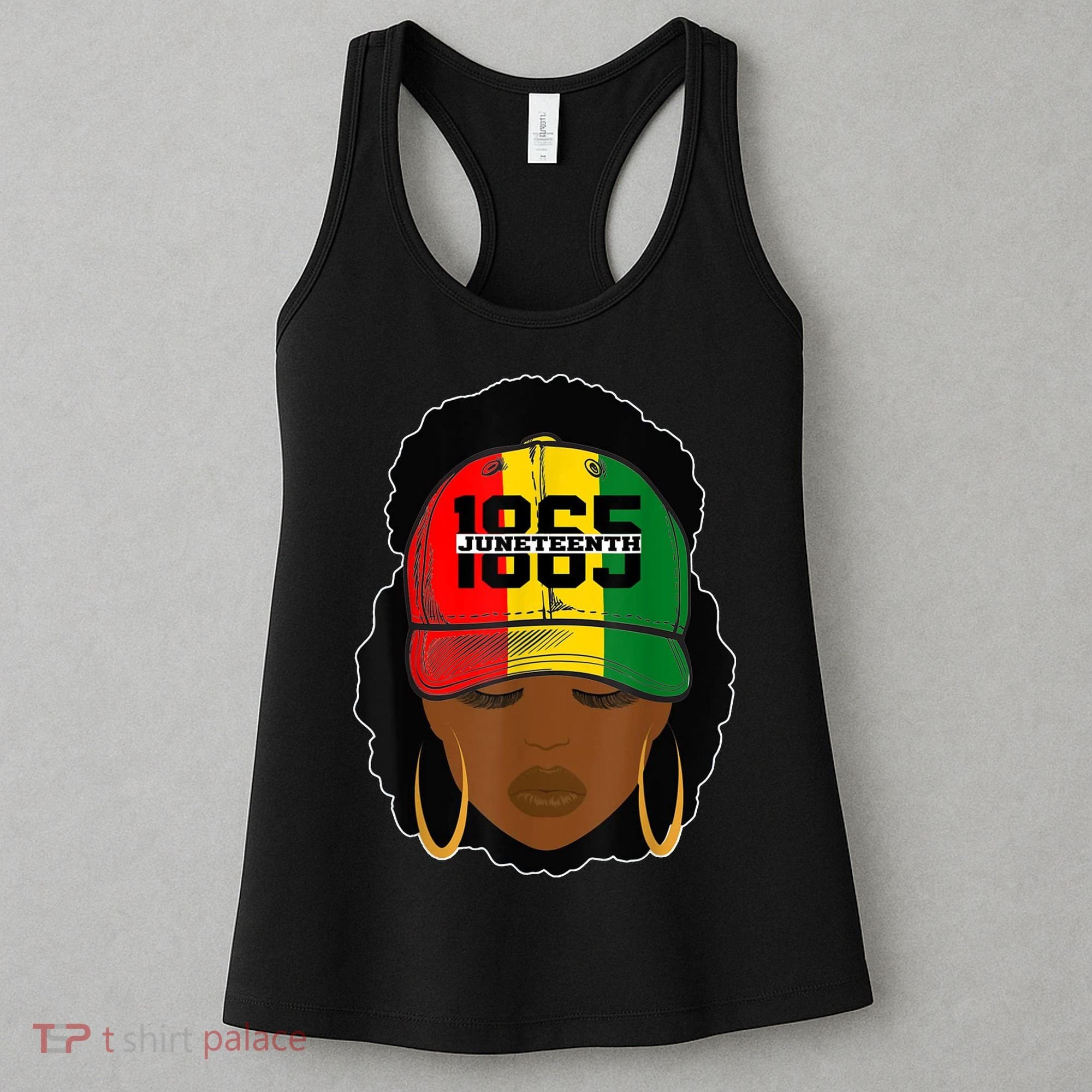 1865 Juneteenth Female Black History Month Women's Tank Top