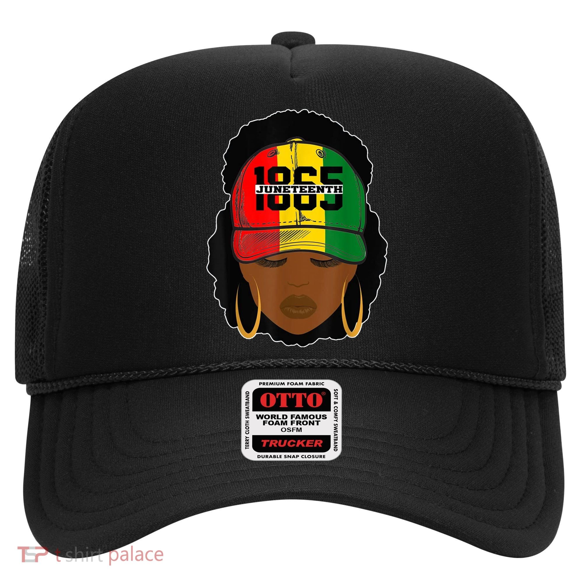 1865 Juneteenth Female Black History Month Hat
