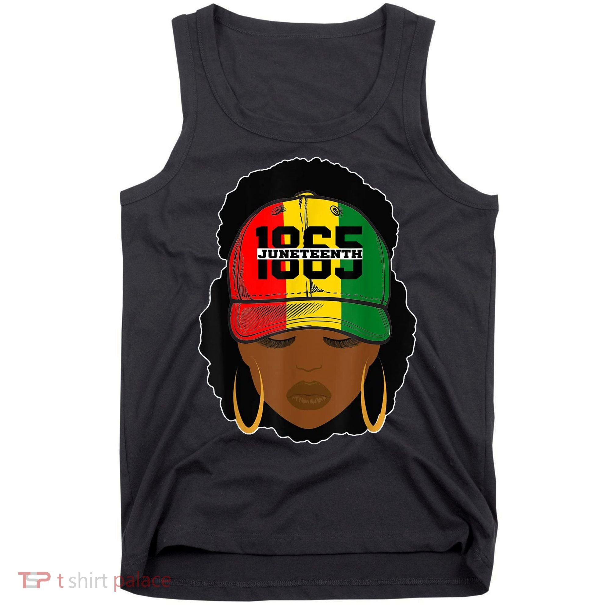 1865 Juneteenth Female Black History Month Tank Top