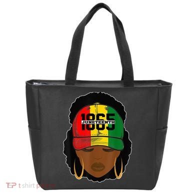 1865 Juneteenth Female Black History Month Tote Bag