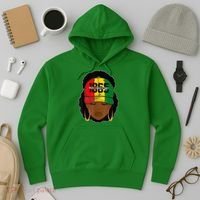1865 Juneteenth Female Black History Month Hoodie thumb 3