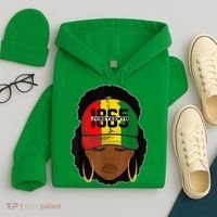 1865 Juneteenth Female Black History Month Hoodie thumb 4