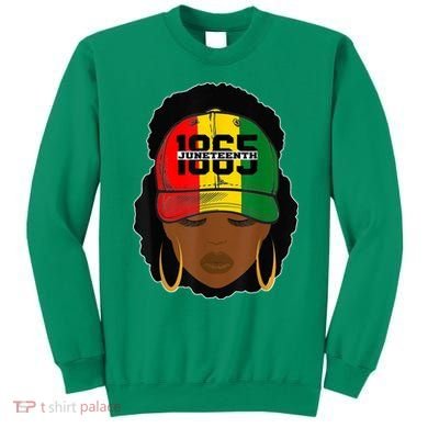 1865 Juneteenth Female Black History Month Sweatshirt