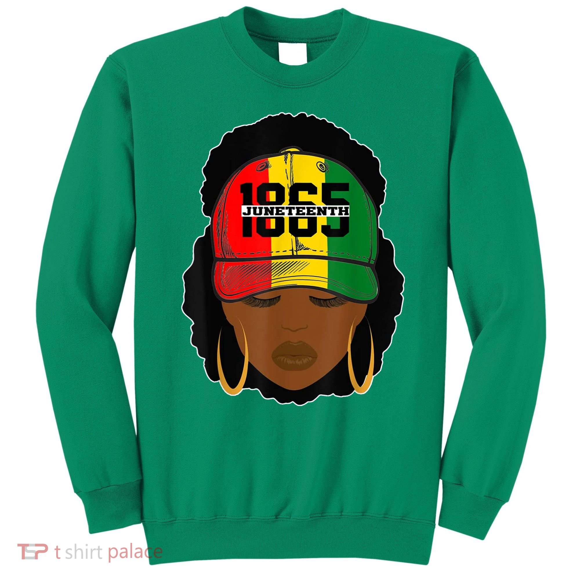 1865 Juneteenth Female Black History Month Sweatshirt