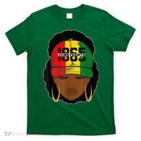 1865 Juneteenth Female Black History Month T-Shirt thumb 0