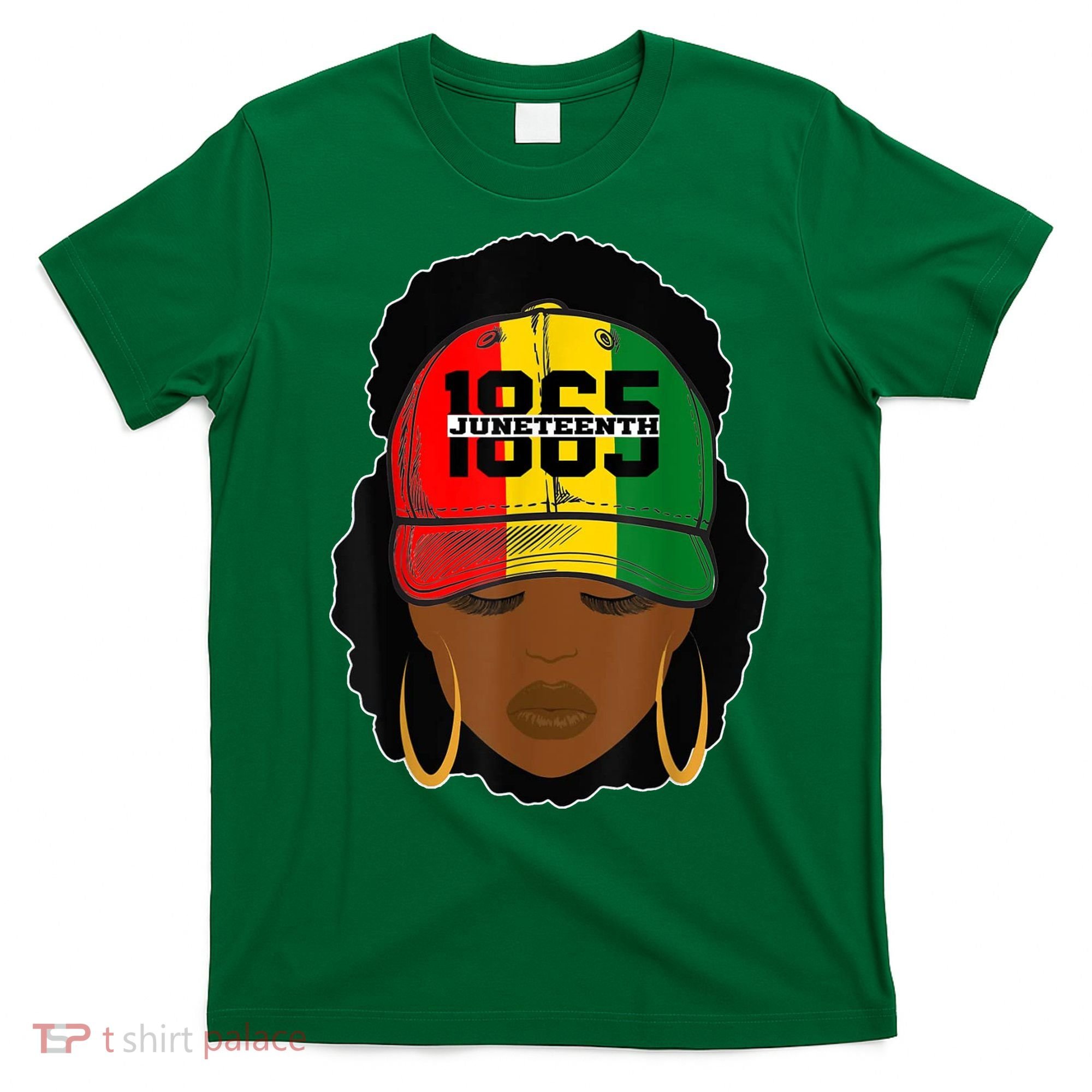 1865 Juneteenth Female Black History Month T-Shirt