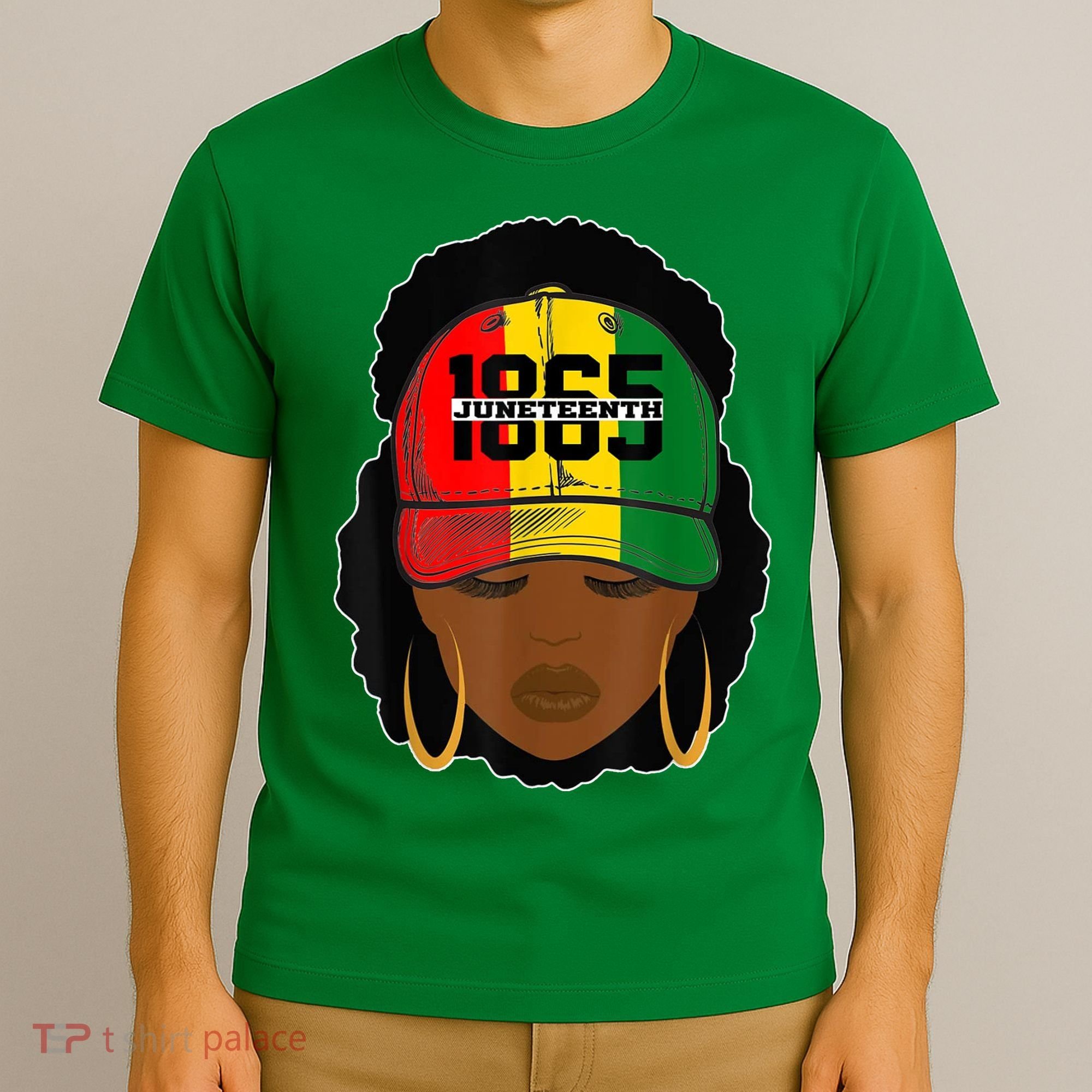 1865 Juneteenth Female Black History Month T-Shirt