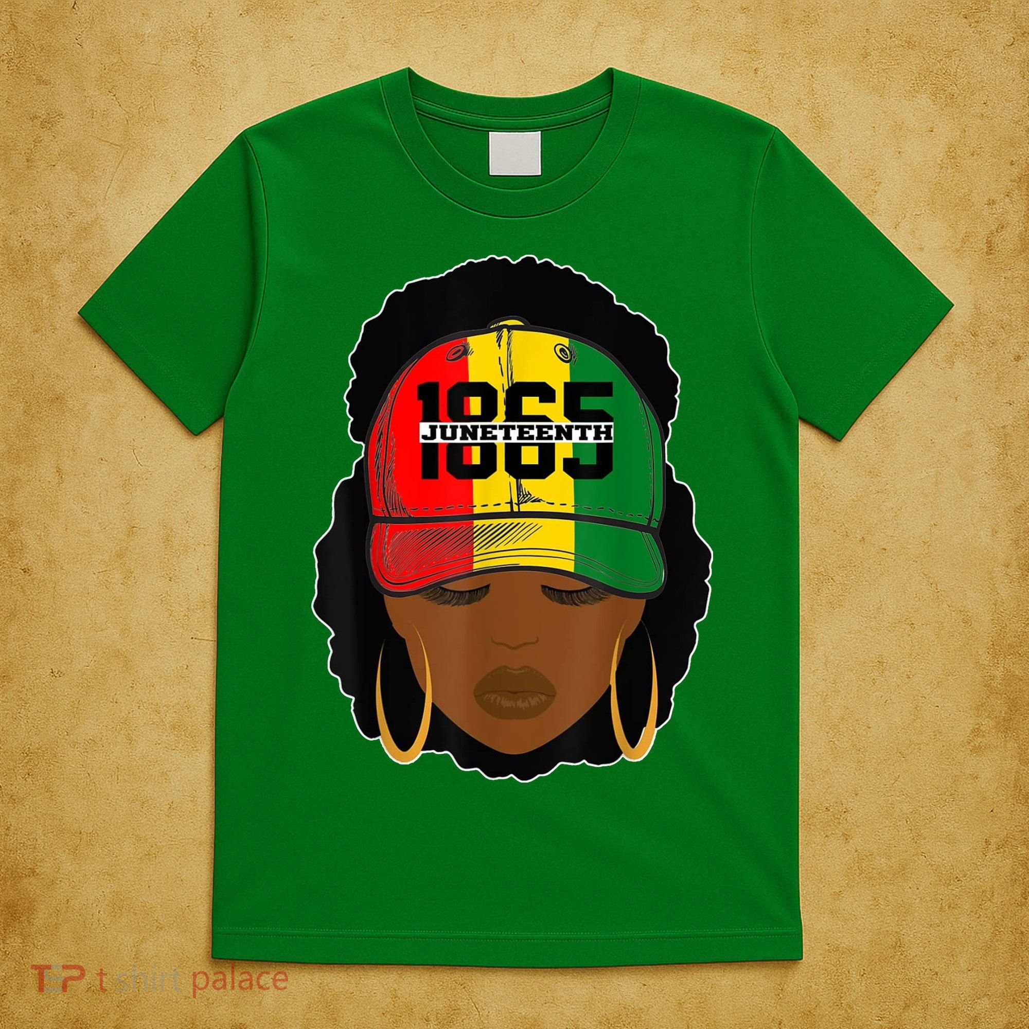 1865 Juneteenth Female Black History Month T-Shirt