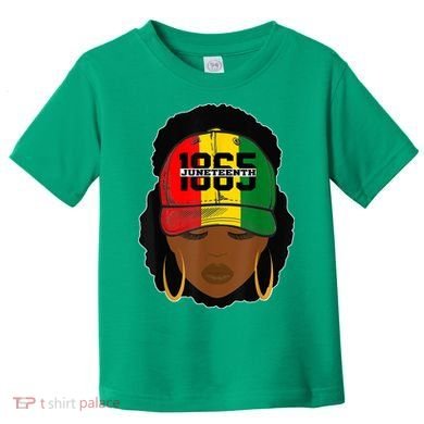 1865 Juneteenth Female Black History Month Toddler T-Shirt