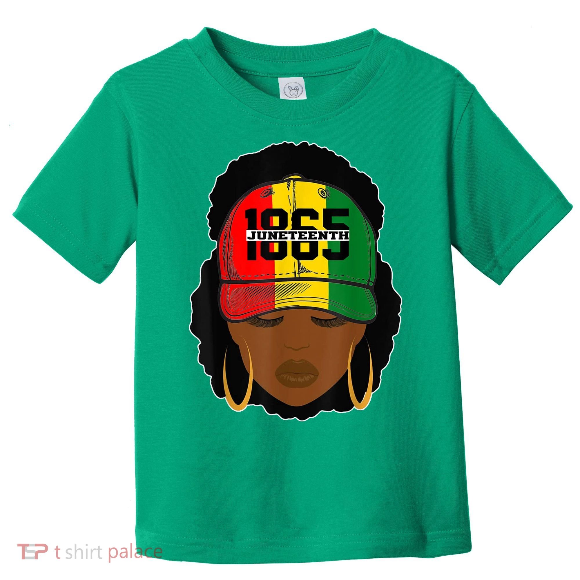 1865 Juneteenth Female Black History Month Toddler T-Shirt