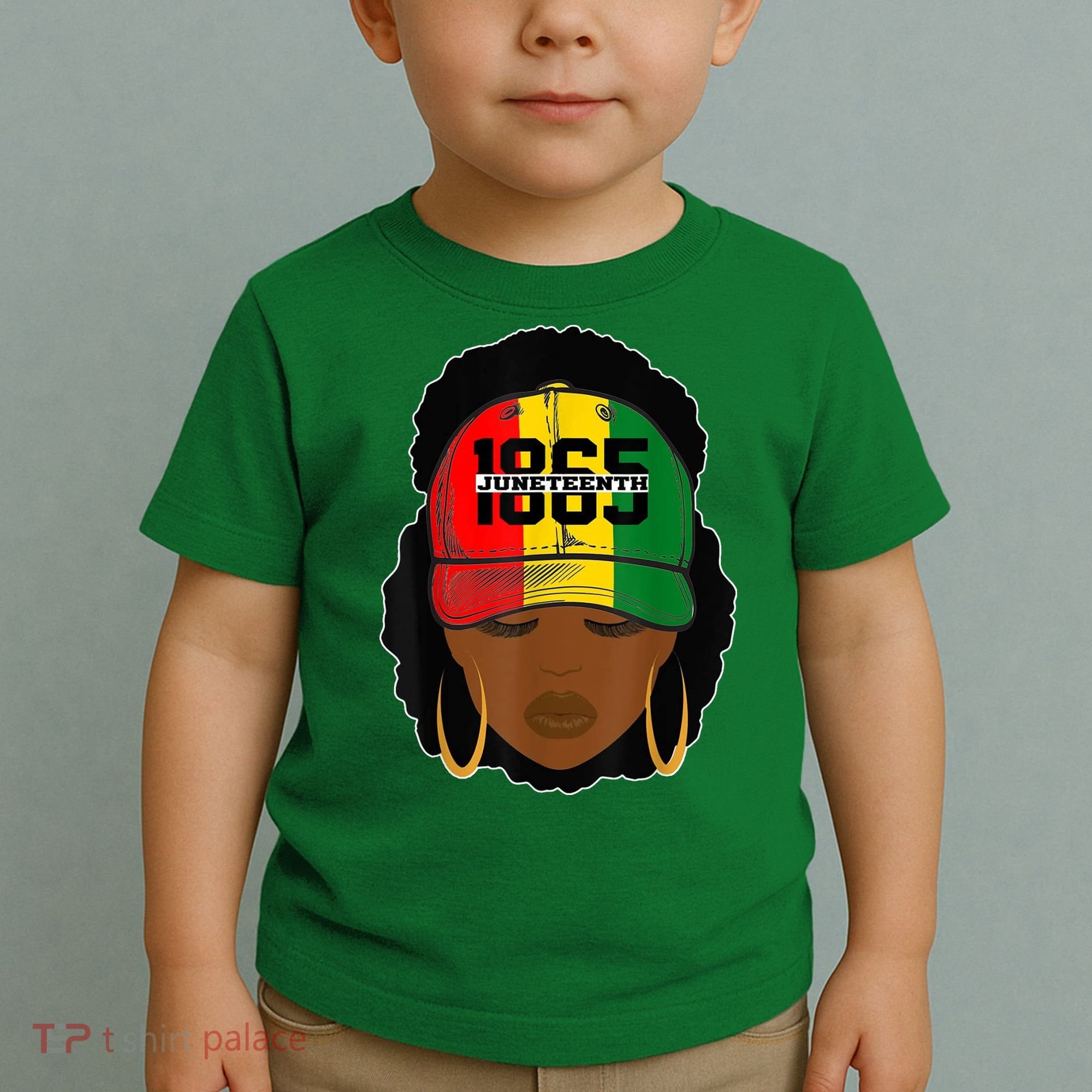 1865 Juneteenth Female Black History Month Toddler T-Shirt