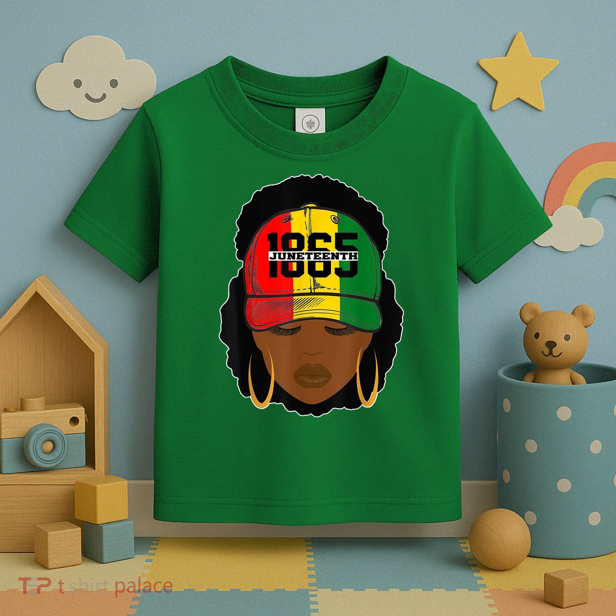 1865 Juneteenth Female Black History Month Toddler T-Shirt
