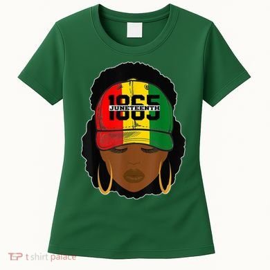 1865 Juneteenth Female Black History Month Women's T-Shirt