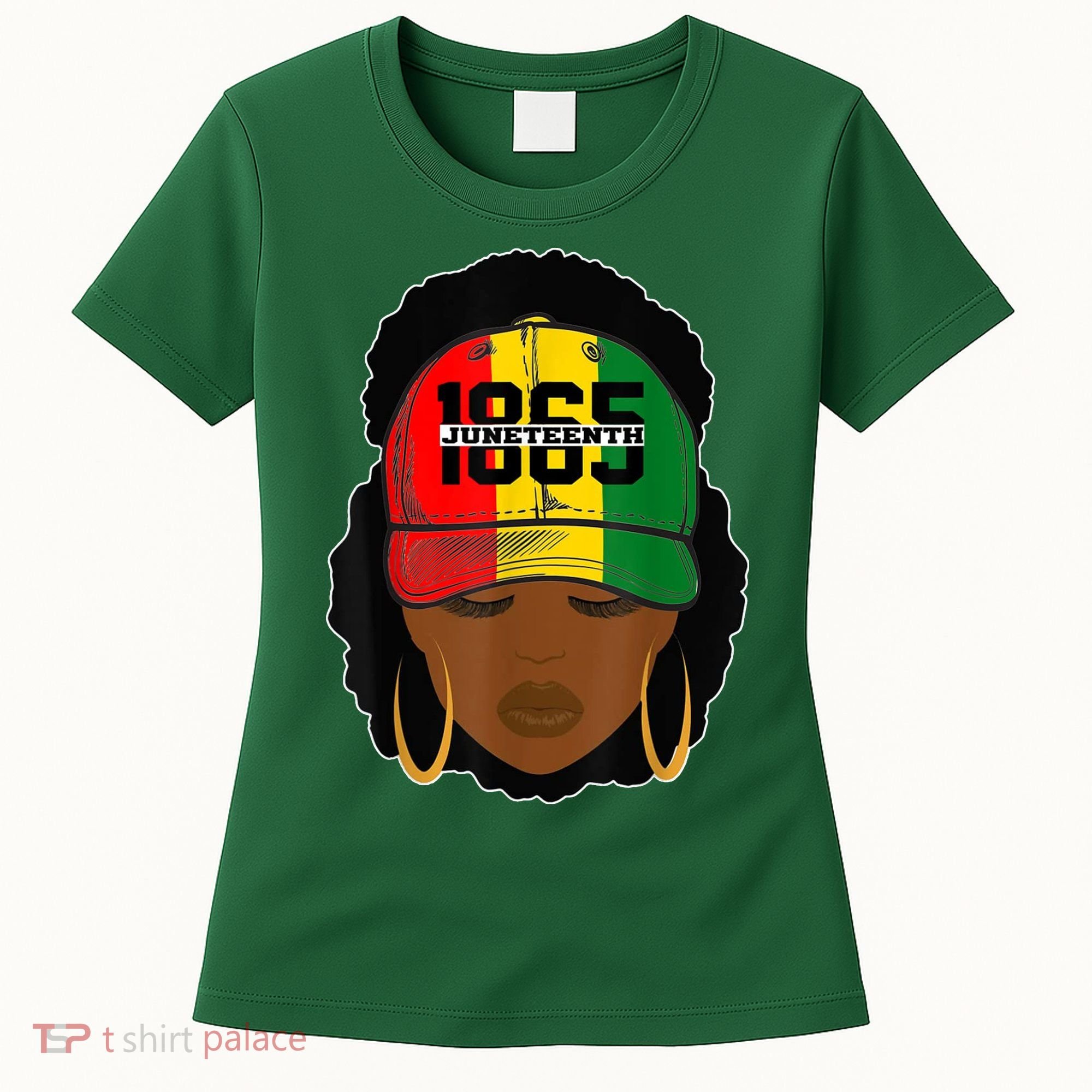 1865 Juneteenth Female Black History Month Women's T-Shirt