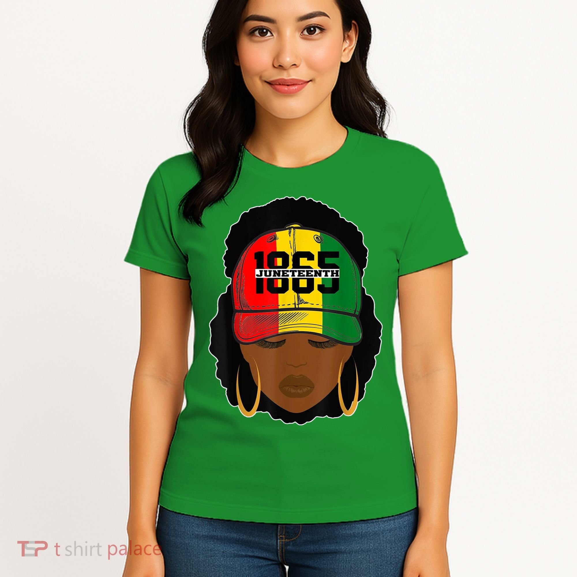 1865 Juneteenth Female Black History Month Women's T-Shirt