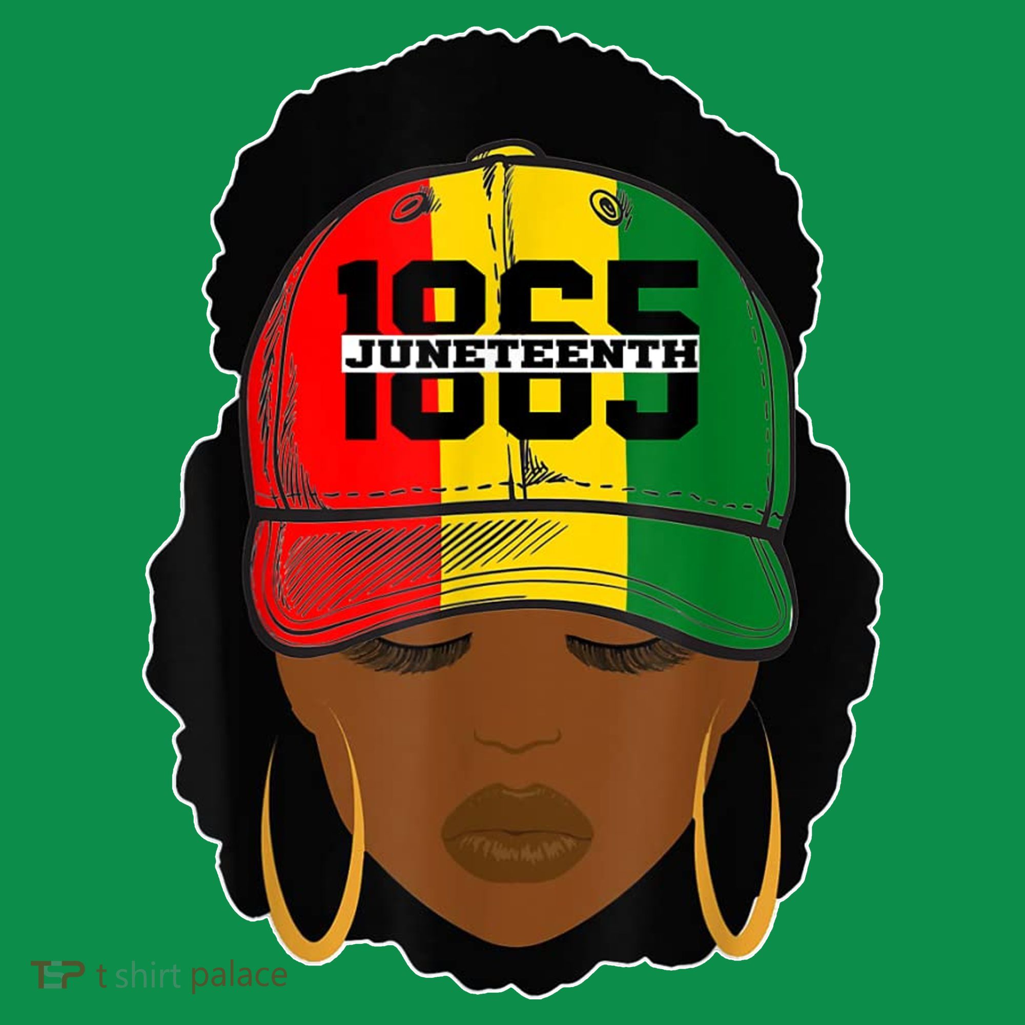 1865 Juneteenth Female Black History Month Women's T-Shirt