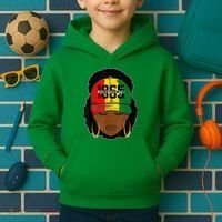 1865 Juneteenth Female Black History Month Kids Hoodie thumb 2