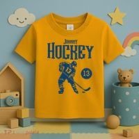 13 Johnny Hockey Toddler T-Shirt thumb 3