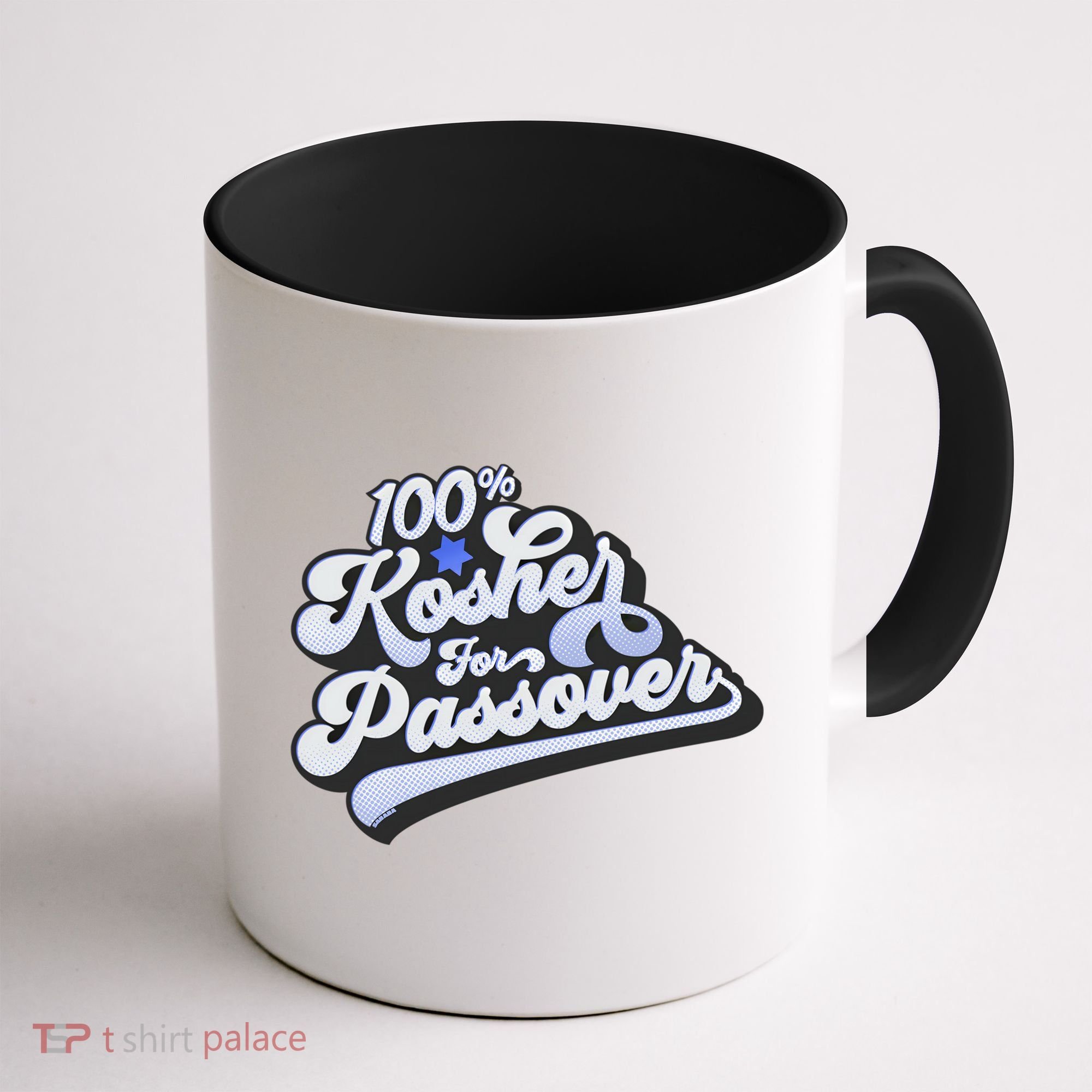 100% Kosher For Passover Cool Jewish Pesach Funny Gift Coffee Mug