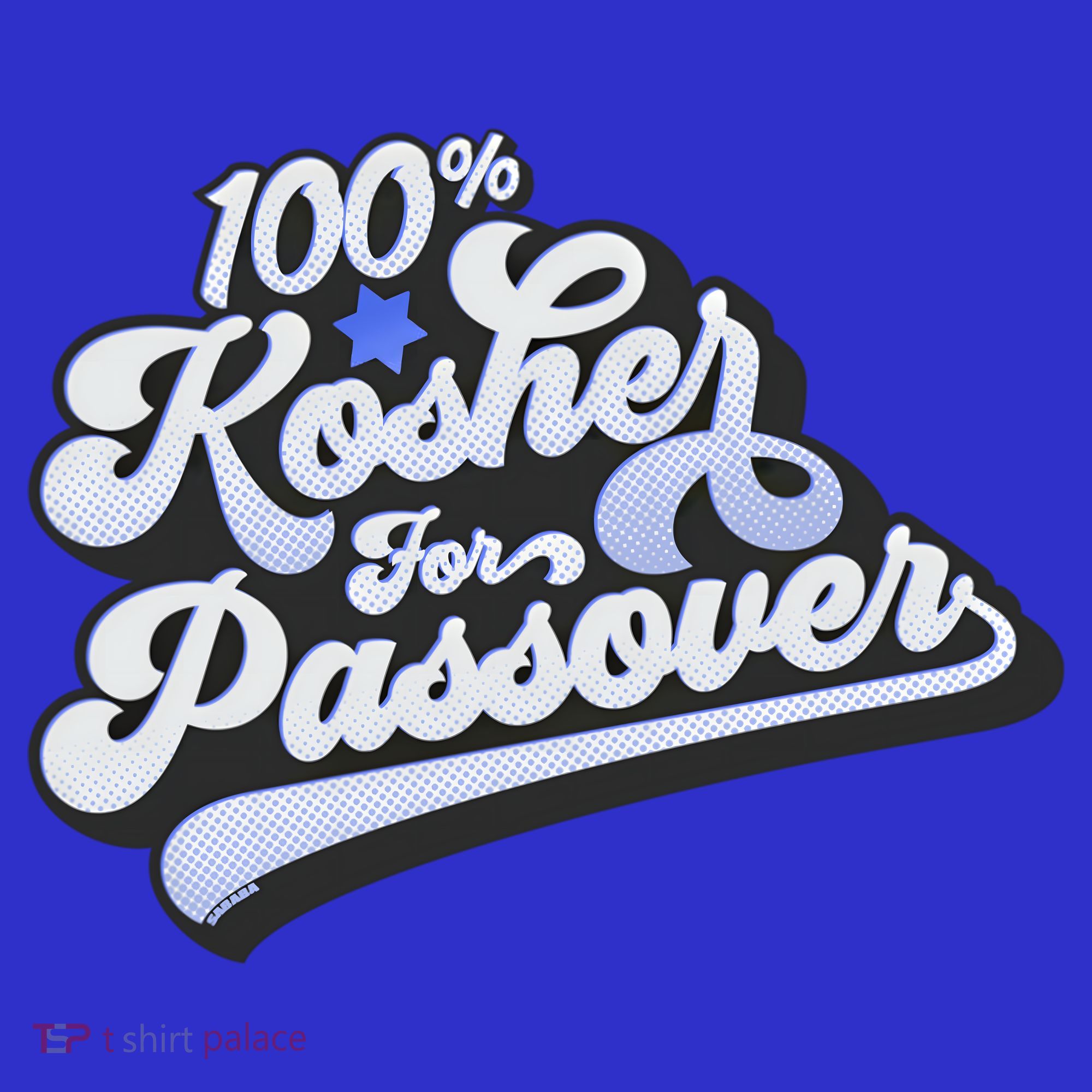 100% Kosher For Passover Cool Jewish Pesach Funny Gift Mousepad