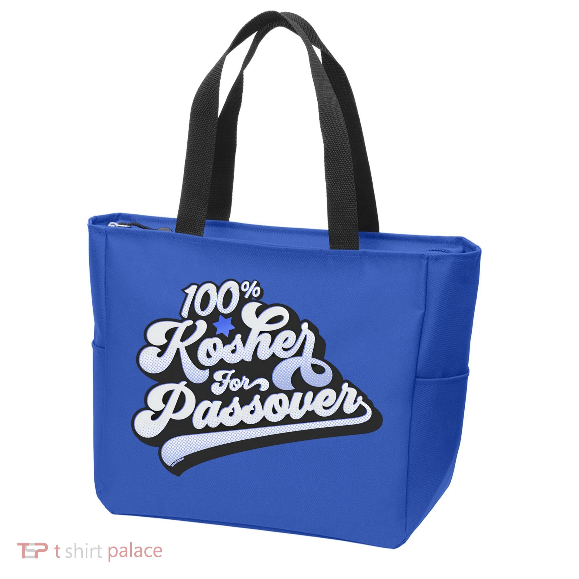 100% Kosher For Passover Cool Jewish Pesach Funny Gift Tote Bag
