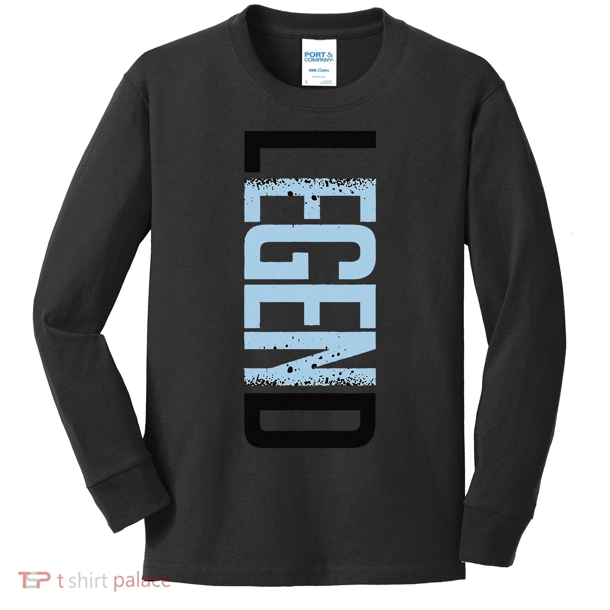 11 Legend Blue White Black 2024 Gift Kids Long Sleeve Shirt