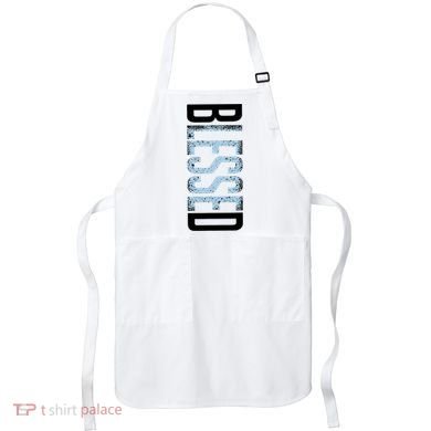 11 Legend Blue White Black 2024 Apron