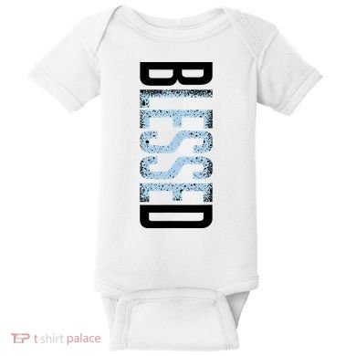 11 Legend Blue White Black 2024 Baby Bodysuit