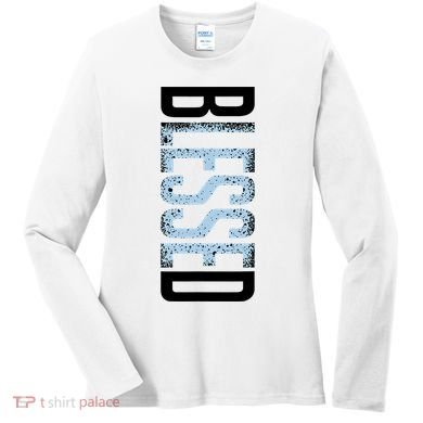 11 Legend Blue White Black 2024 Women's Long Sleeve Shirt