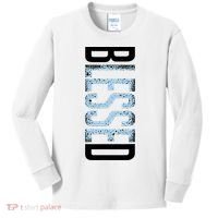 11 Legend Blue White Black 2024 Kids Long Sleeve Shirt thumb 0