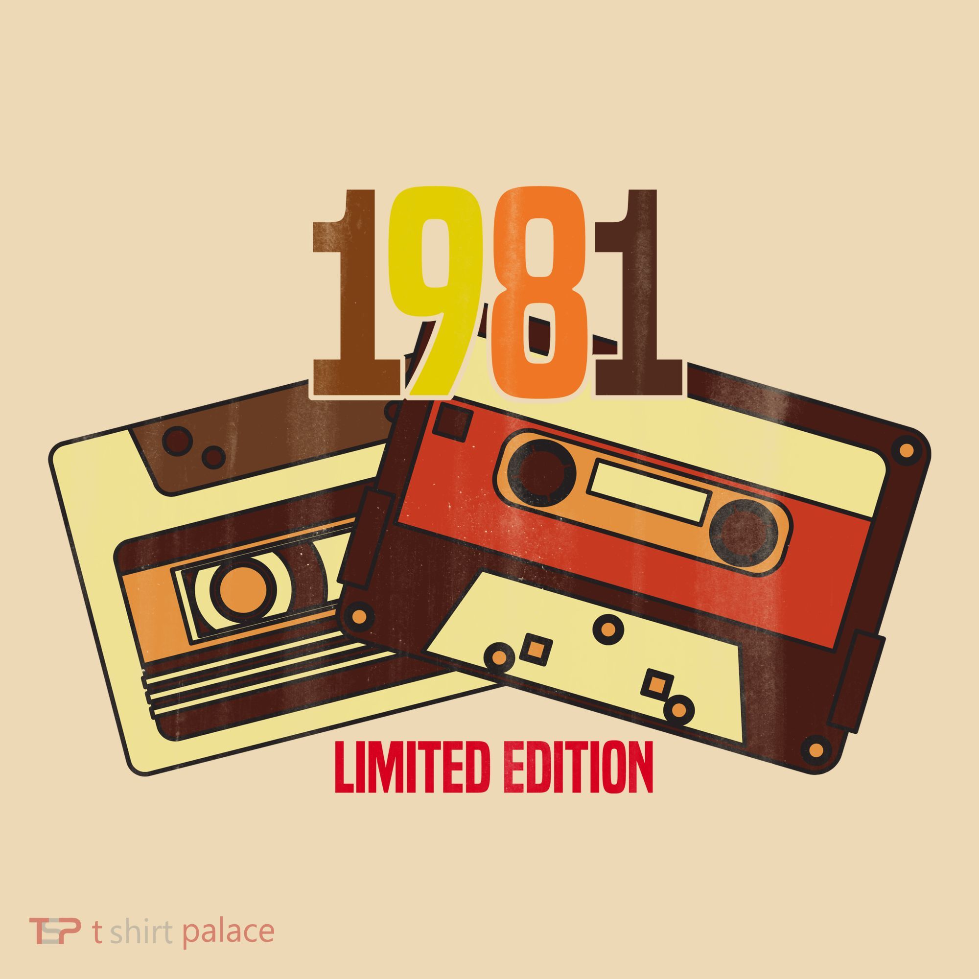 1981 Limited Edition Birthday Gift Tote Bag
