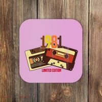 1981 Limited Edition Birthday Gift Coaster thumb 0