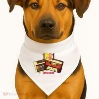 1981 Limited Edition Birthday Gift USA-Made Doggie Bandana thumb 1