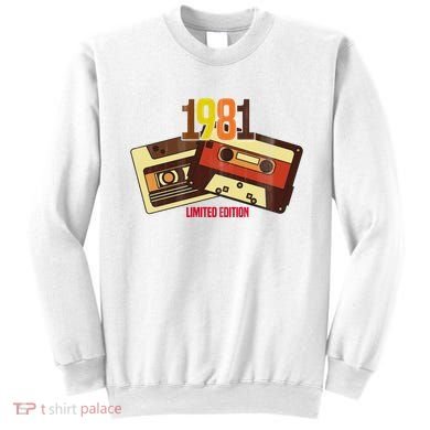 1981 Limited Edition Birthday Gift Sweatshirt